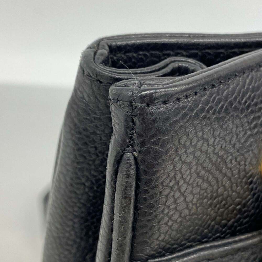 CHANEL Black Caviar Leather Tote Bag - Picture 7 of 12